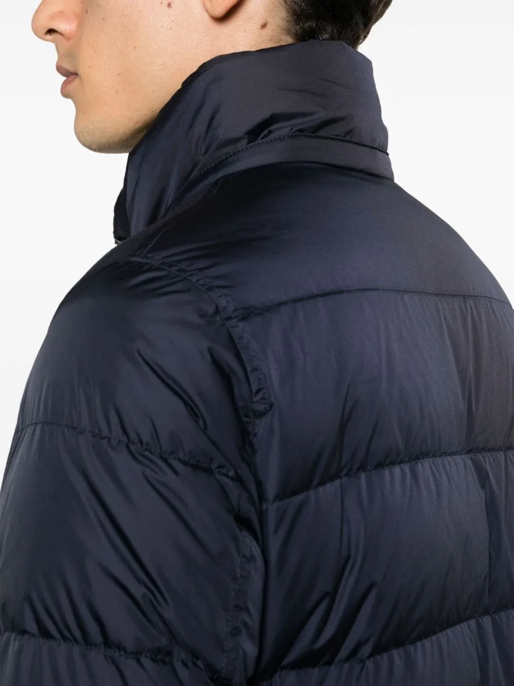 parka imbottito blu