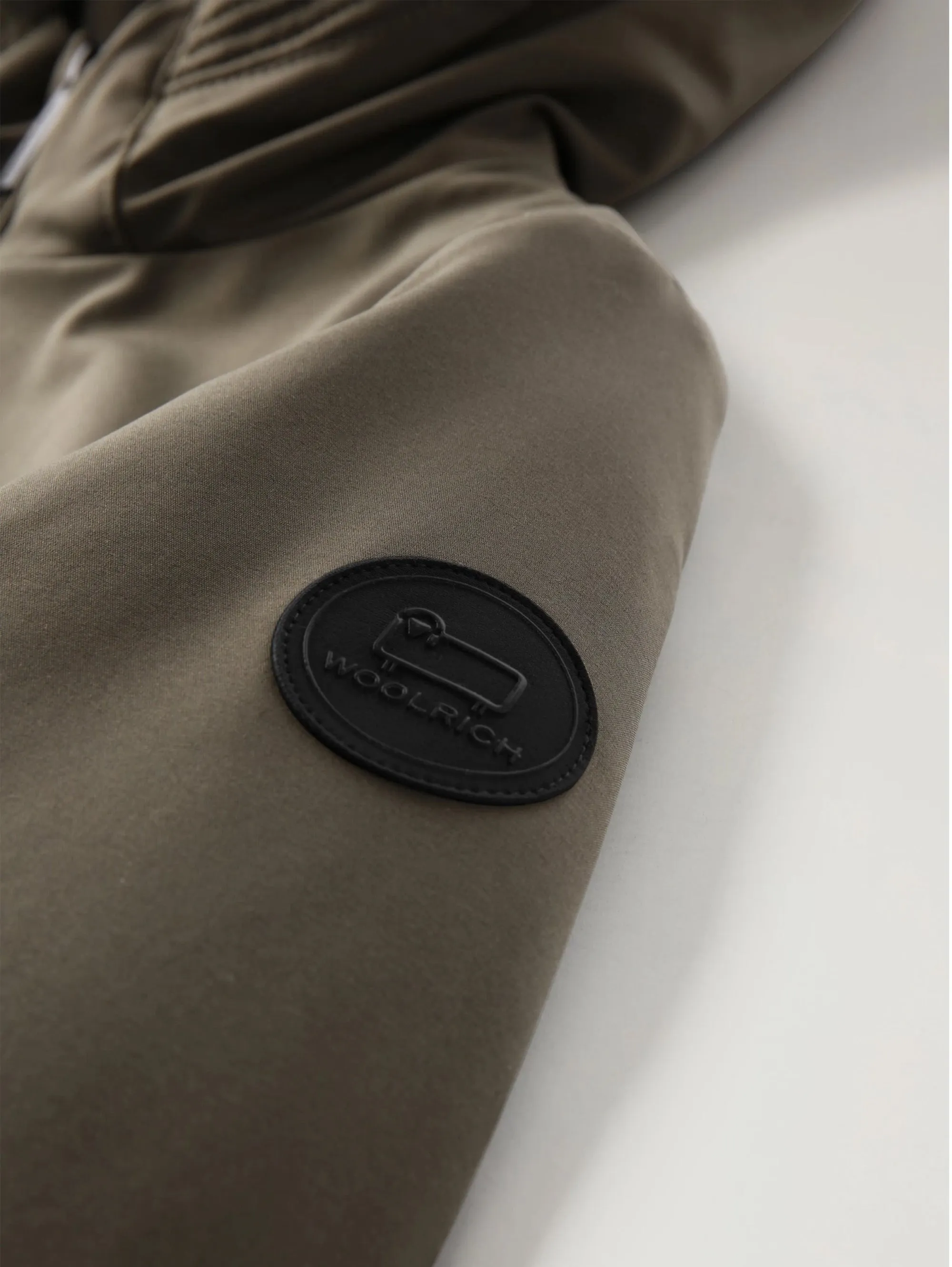 Parka in Softshell Verde