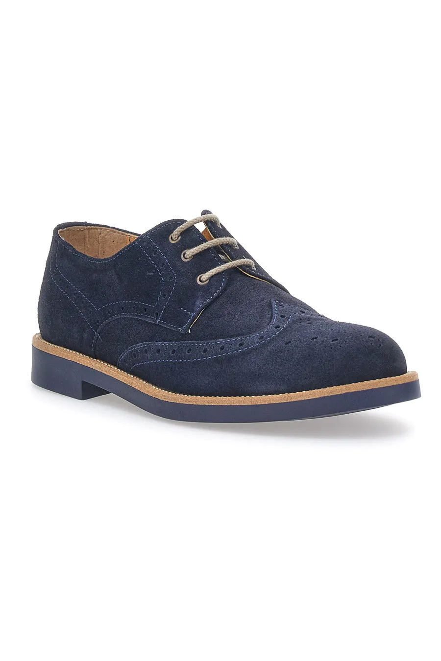   PITTARELLO Stringate in Vera Pelle Pittarello 52031 Blu