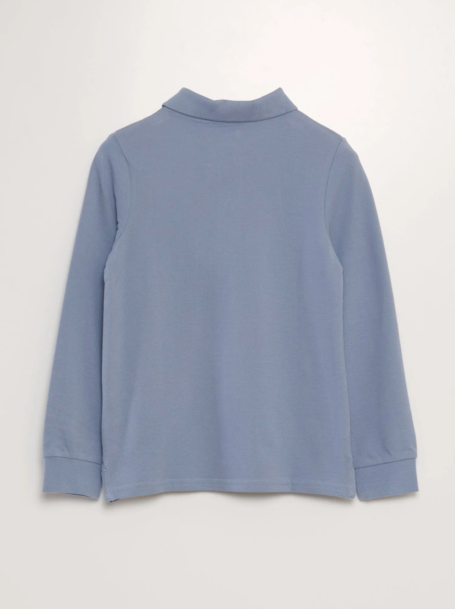 Polo a maniche lunghe - BLU