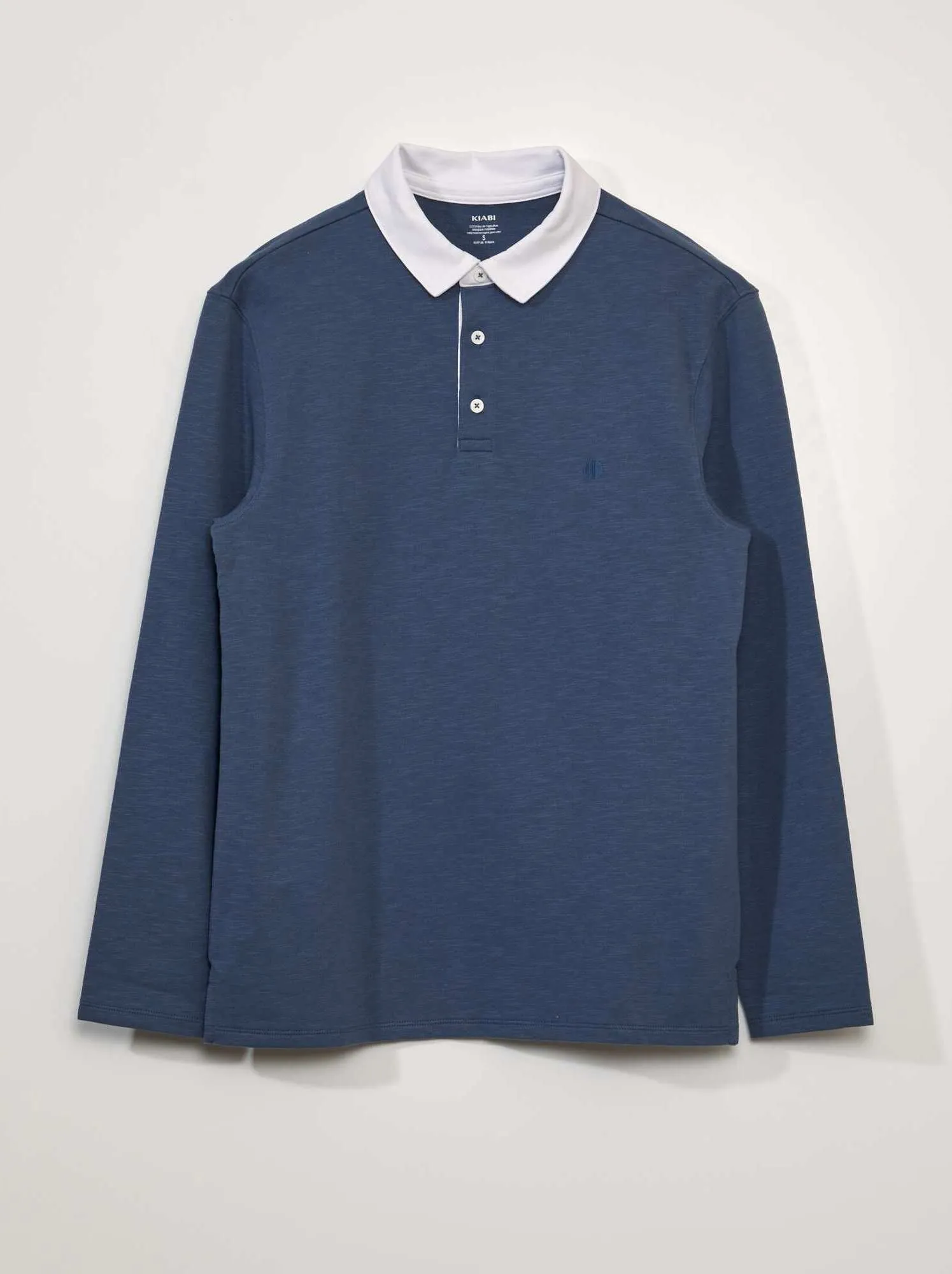 Polo in jersey - BLU