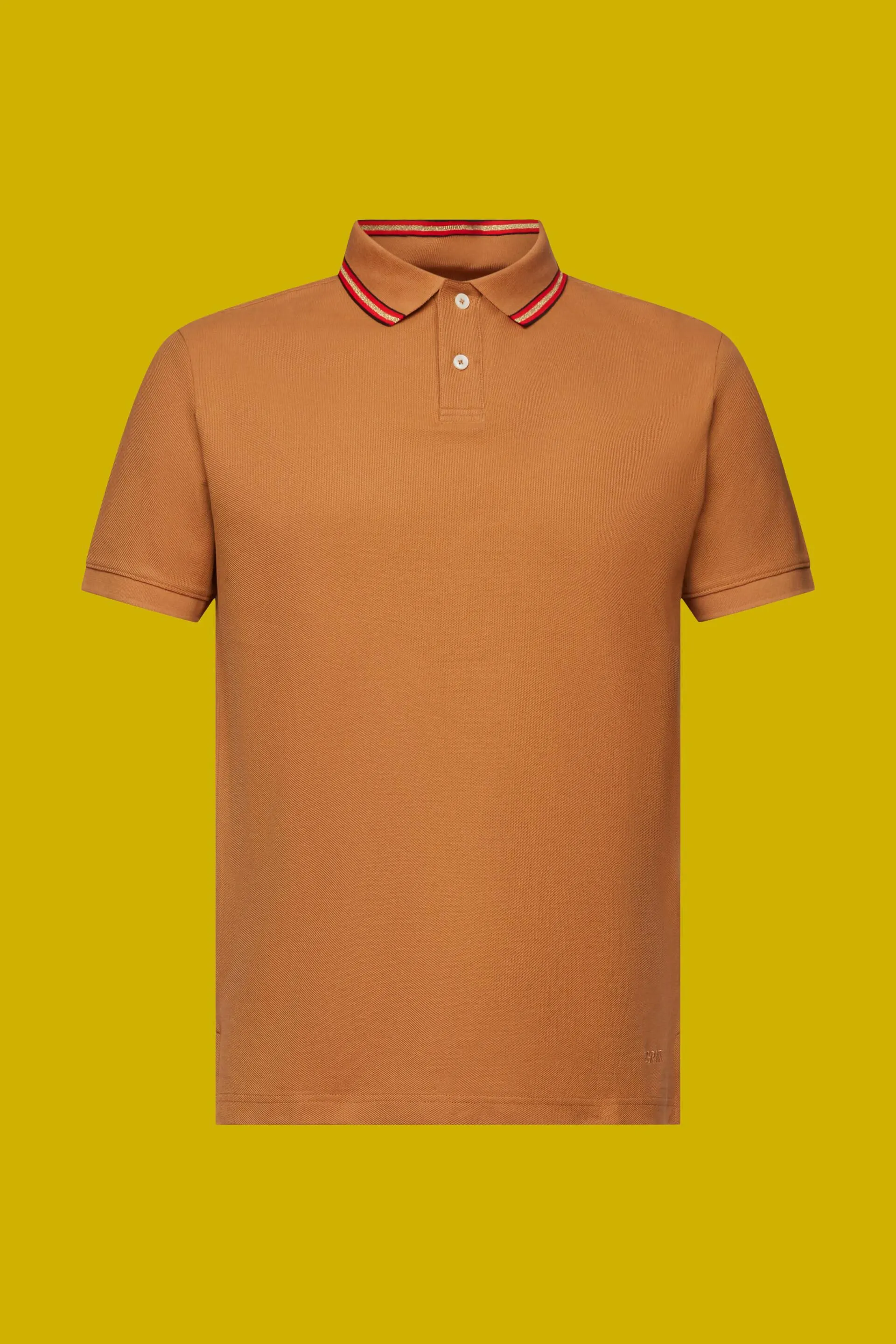 Polo in piqué con glitter, 100% cotone