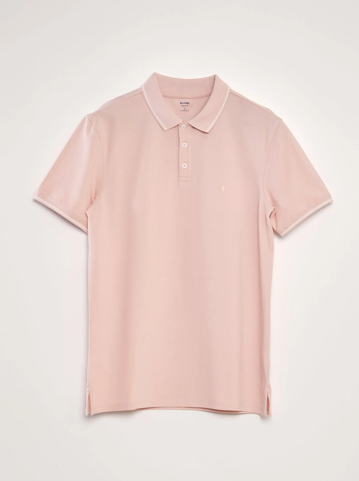 Polo in piqué di cotone - ROSA