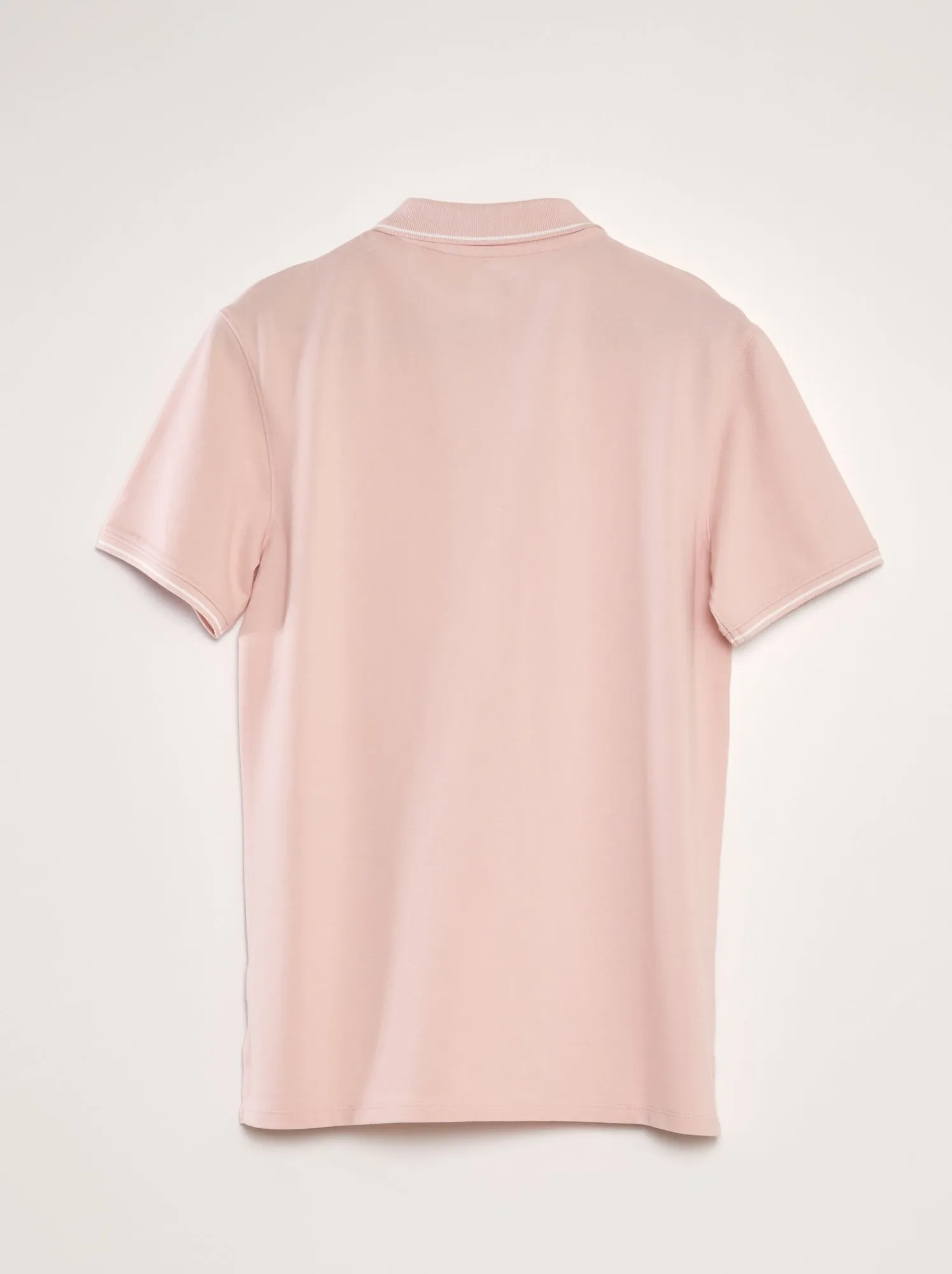 Polo in piqué di cotone - ROSA