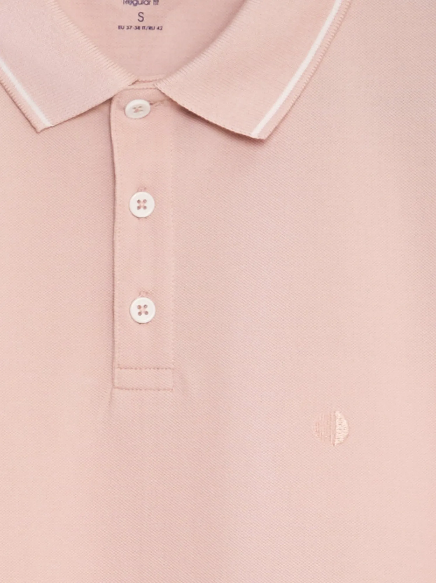 Polo in piqué di cotone - ROSA