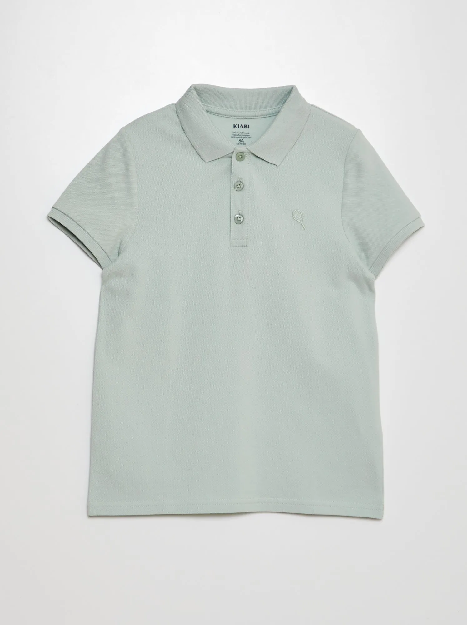 Polo in piqué di cotone - VERDE