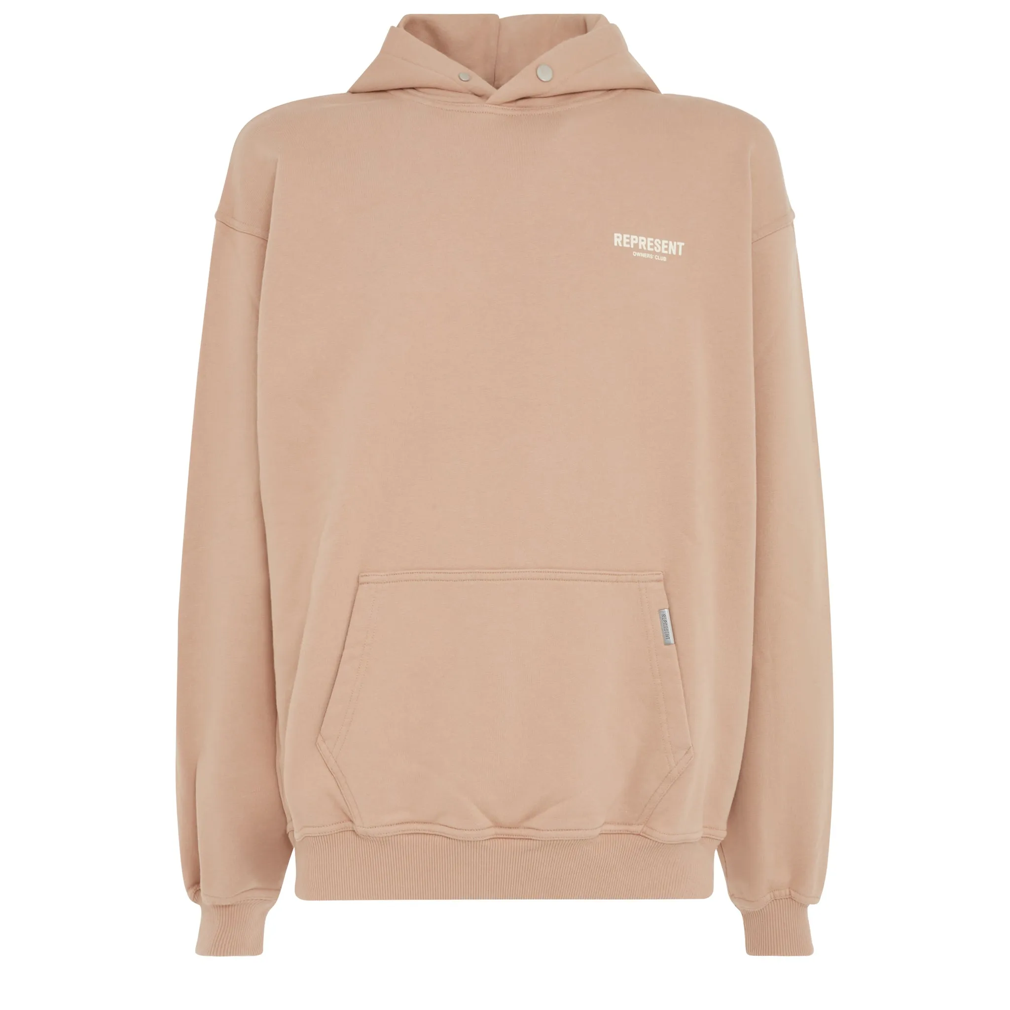 REPRESENT  Felpa ''Owners Club Hoodie'' in cotone beige
