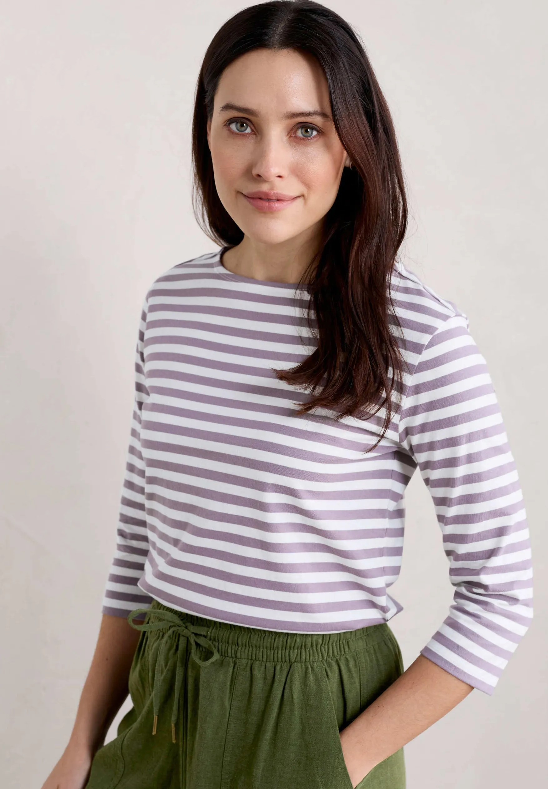 SAILOR THREE QUARTER SLEEVE  - Maglietta a manica lunga