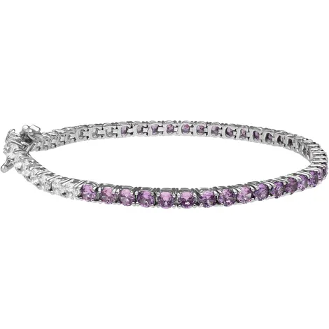 SARNIORO Bracciale tennis in argento 925