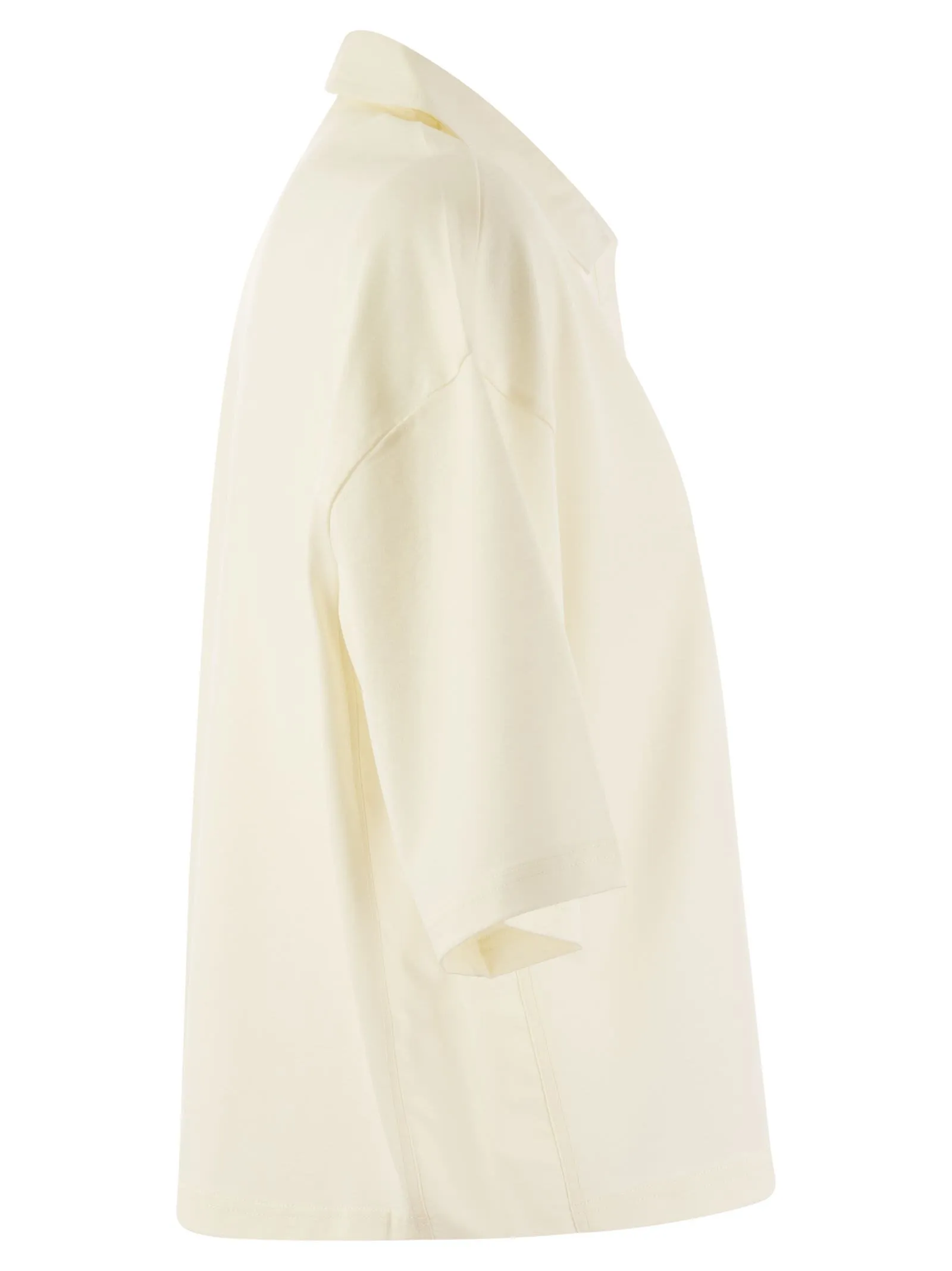 Short-sleeved polo shirt