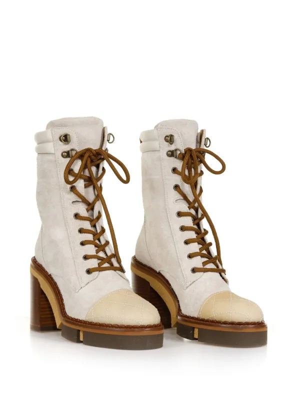 Suede Boots with heel