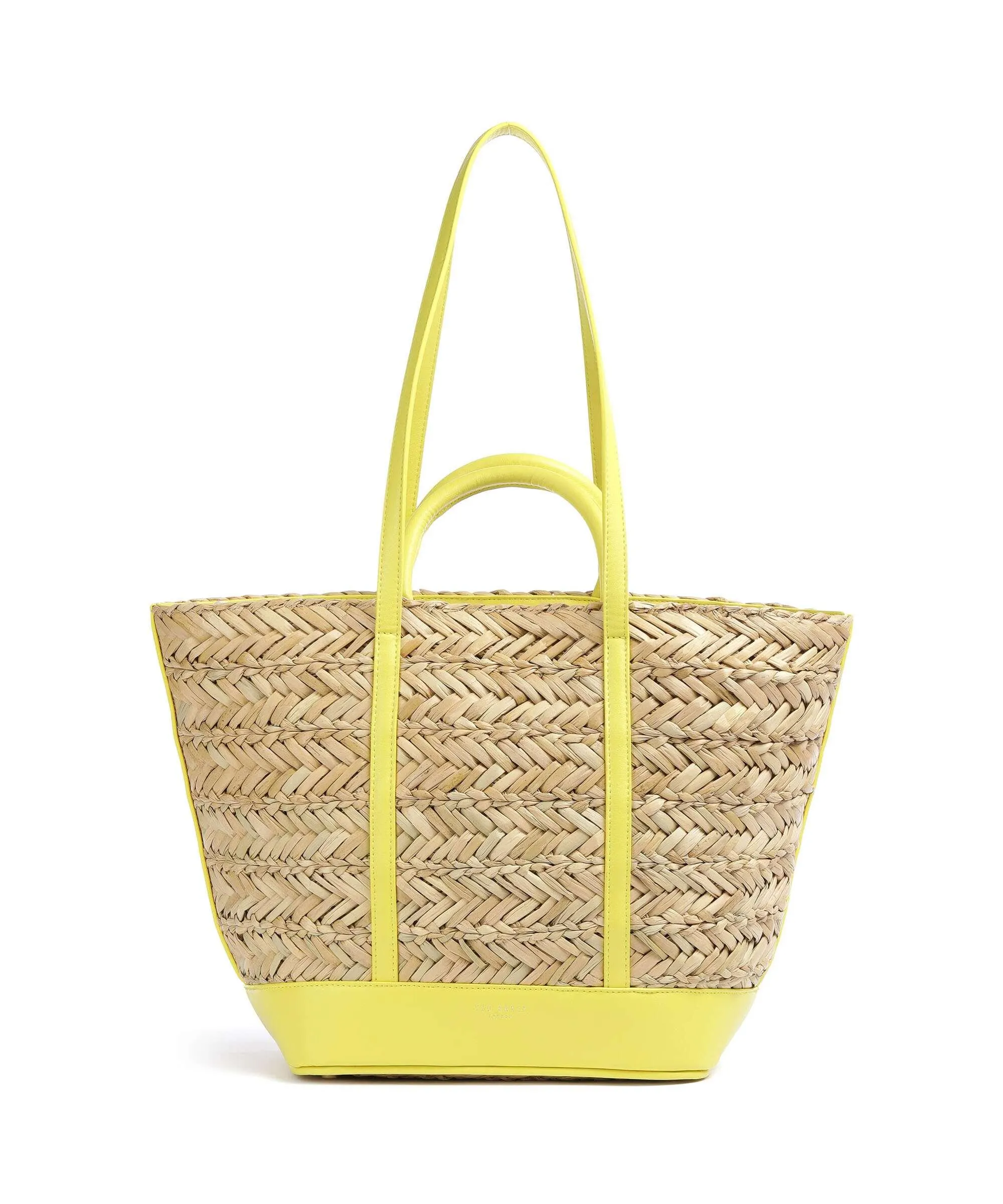  Ted Baker Ivees Borsa shopper libro, pelle sintetica giallo  