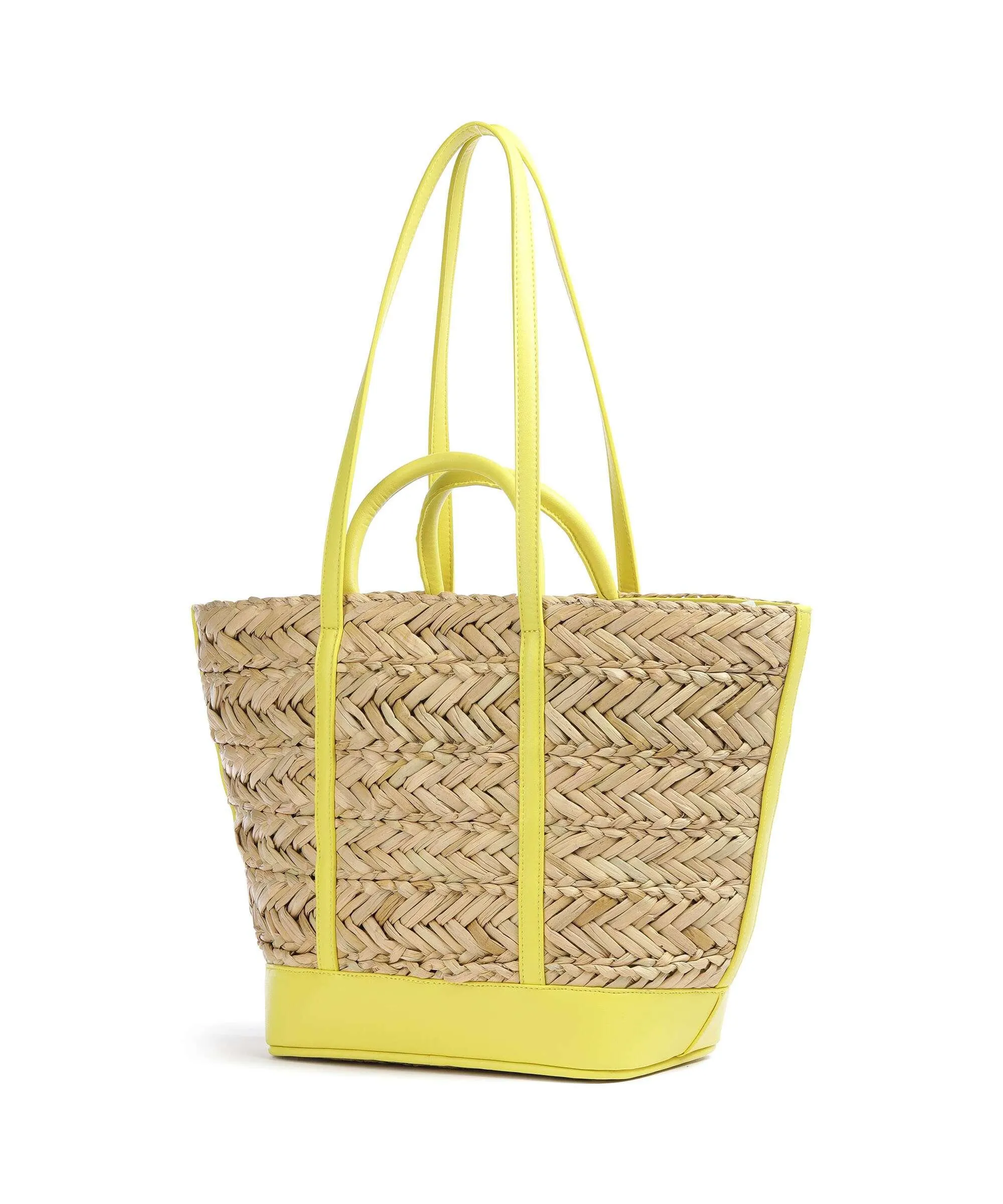  Ted Baker Ivees Borsa shopper libro, pelle sintetica giallo  