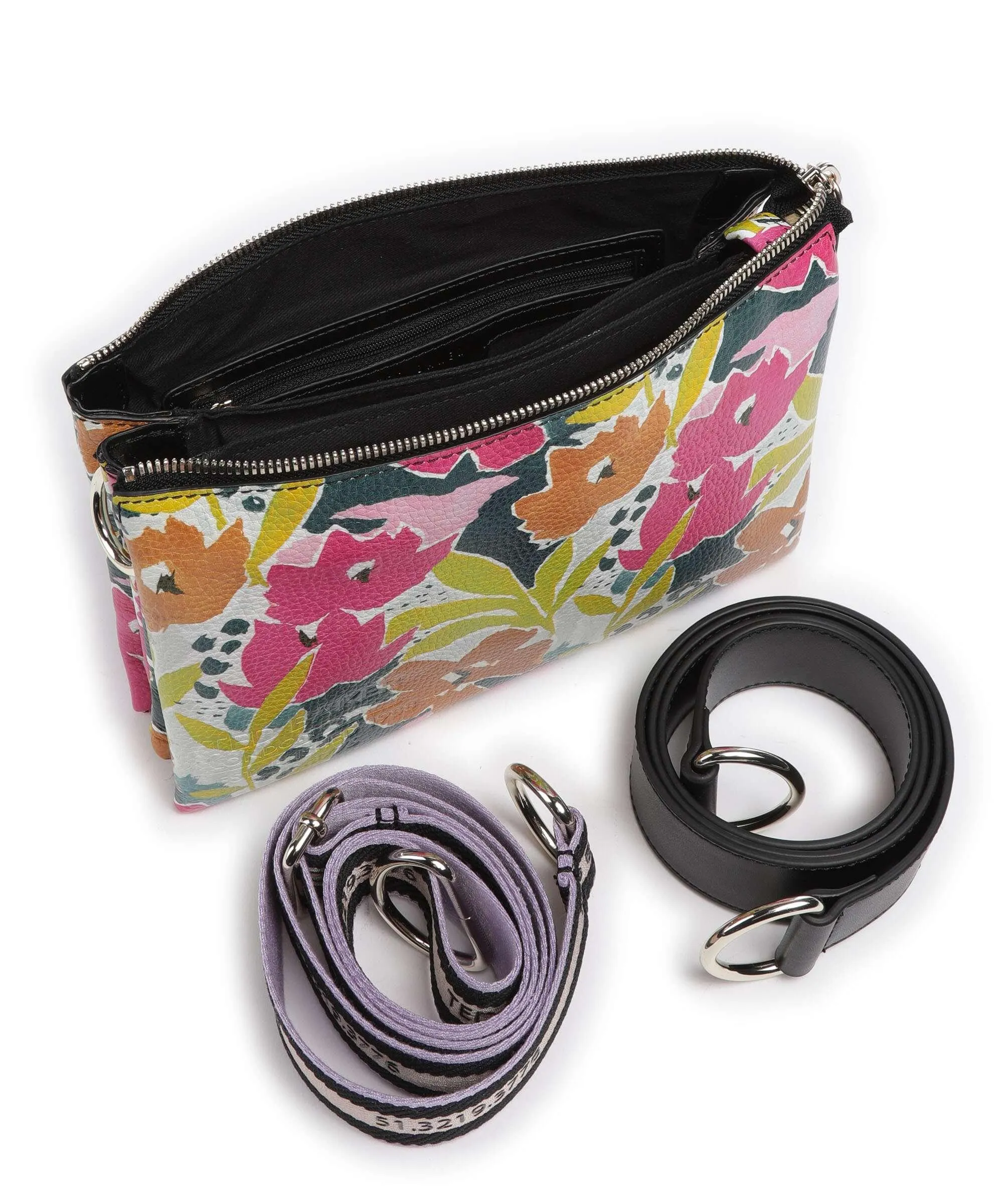  Ted Baker Mowana Borsa a tracolla pelle granulata multicolore  