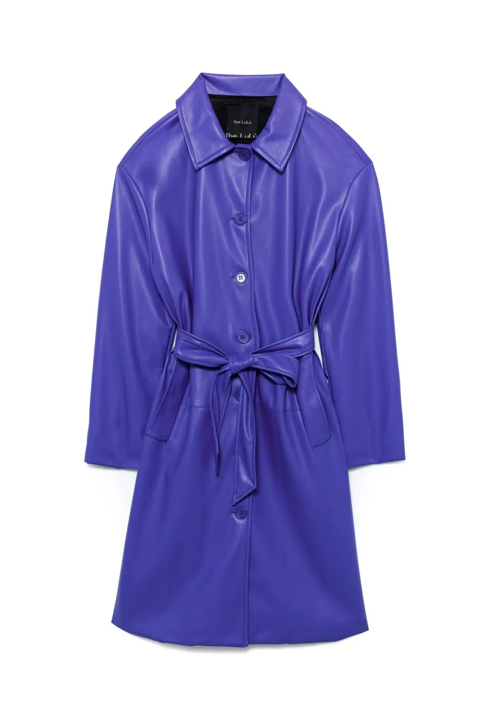 The Lulù Cappotto Trench Viola