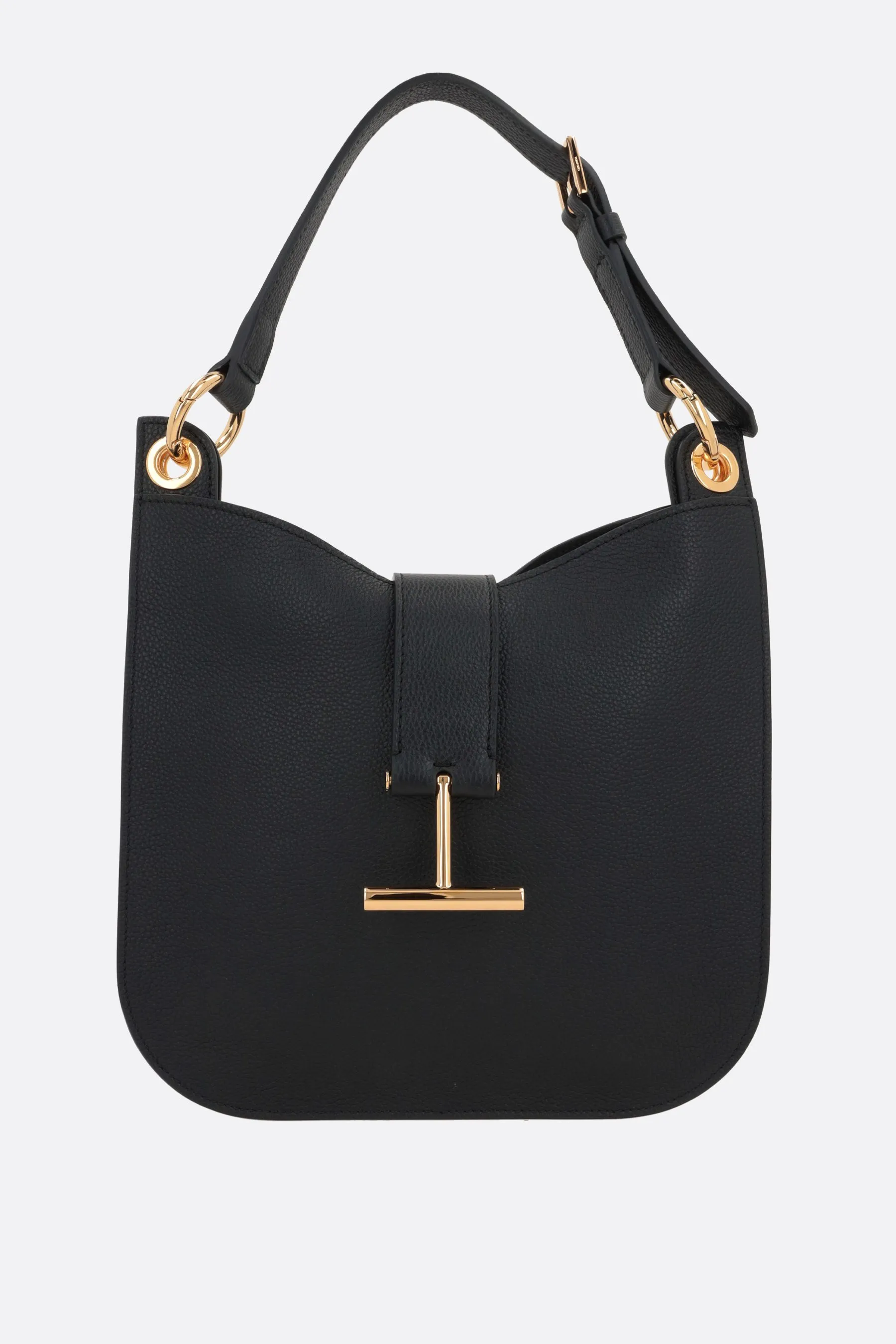  TOM FORD borsa a spalla Tara small in pelle martellata 