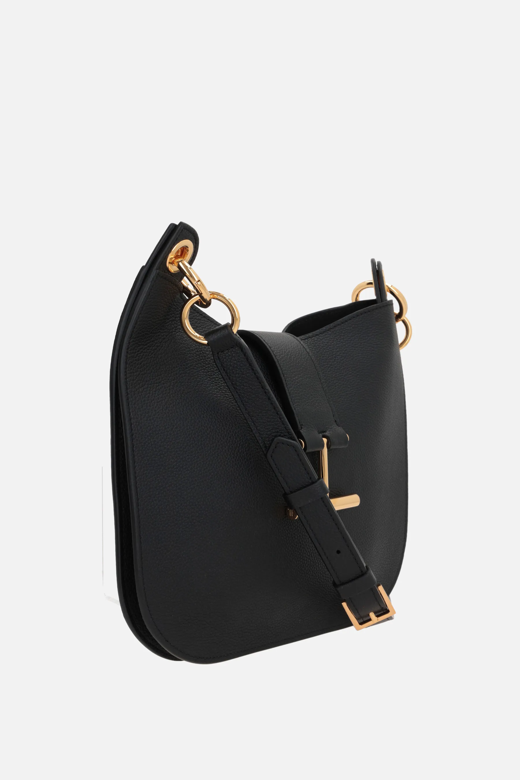  TOM FORD borsa a spalla Tara small in pelle martellata 