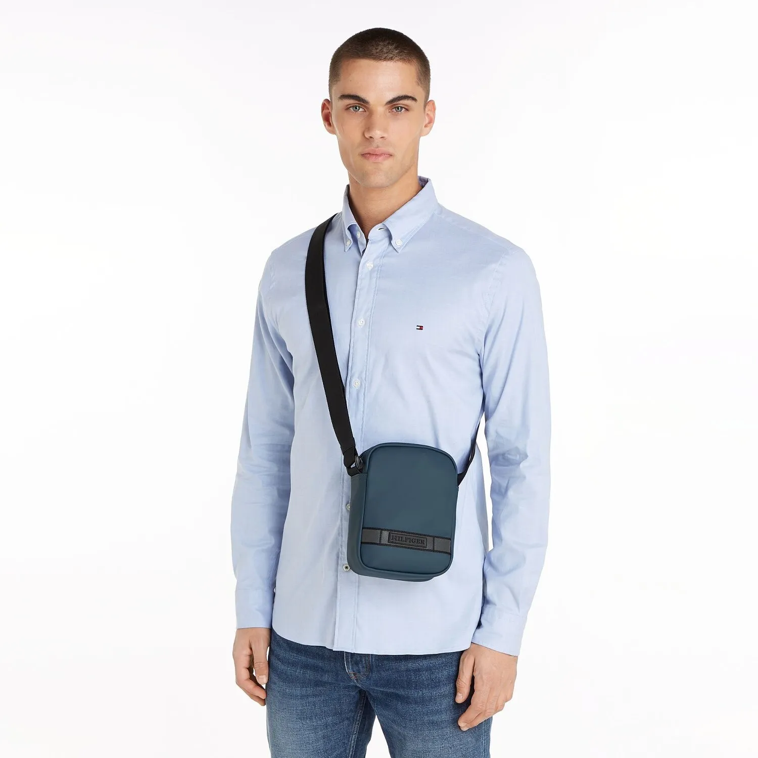 Tommy Hilfiger TH Monotype Mini Borsa Borsa a tracolla 15 cm