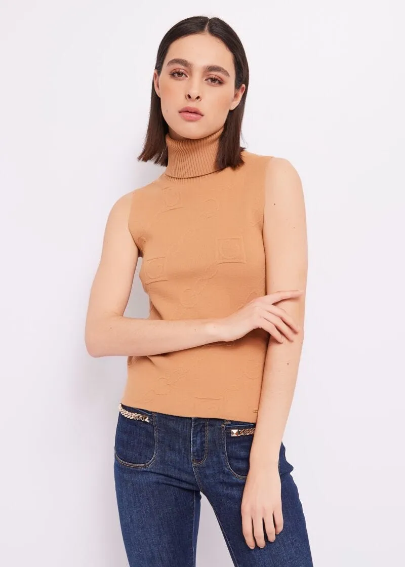 Top jacquard