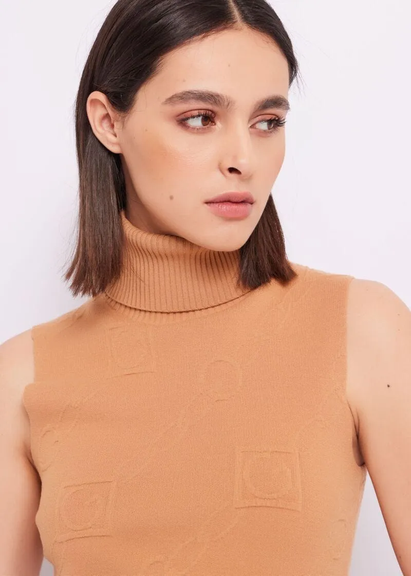 Top jacquard