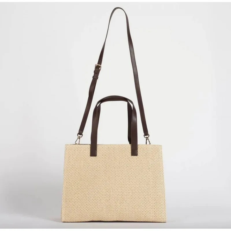 TWINSET borsa Tote in paglia