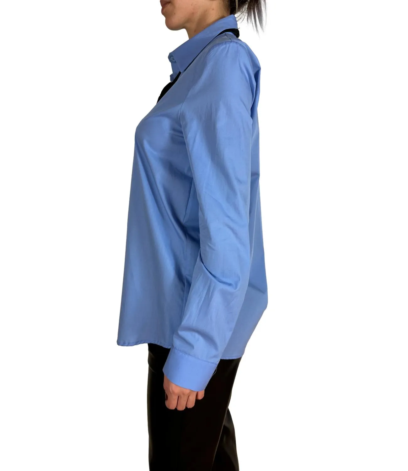 VICOLO Vicolo camicia azzurra donna
