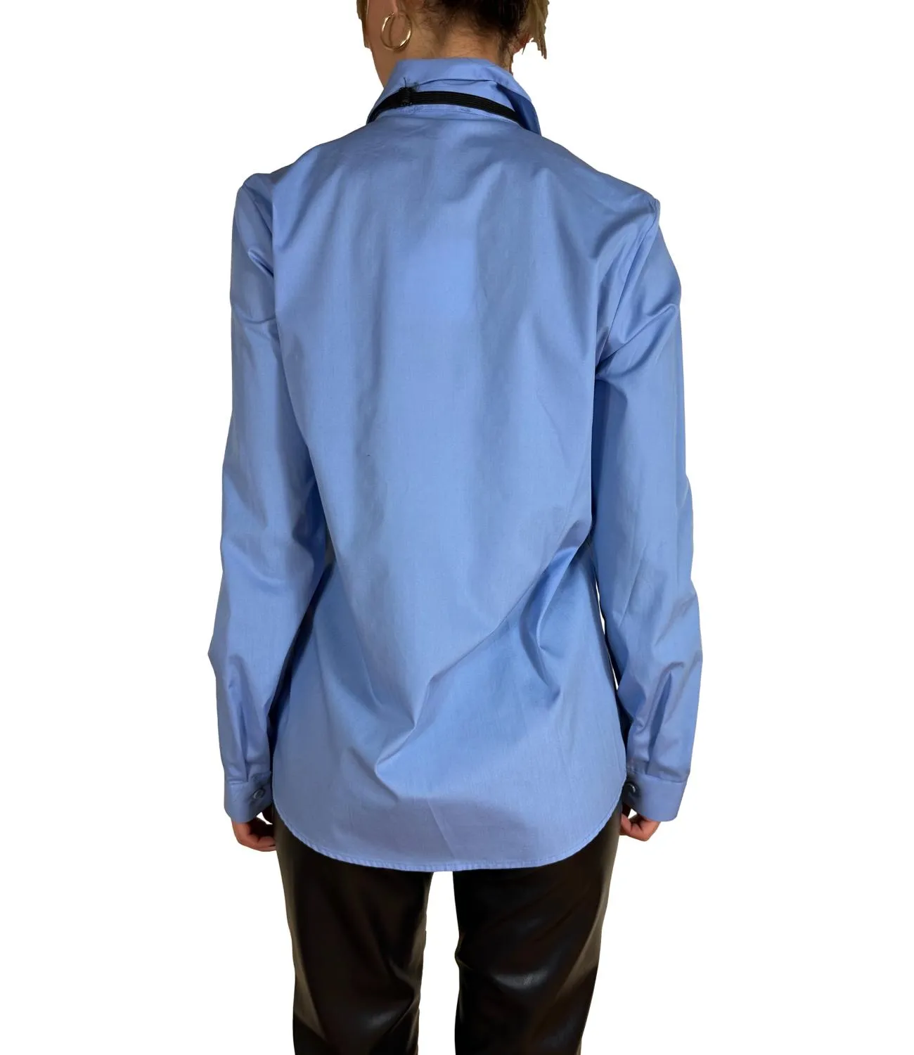 VICOLO Vicolo camicia azzurra donna