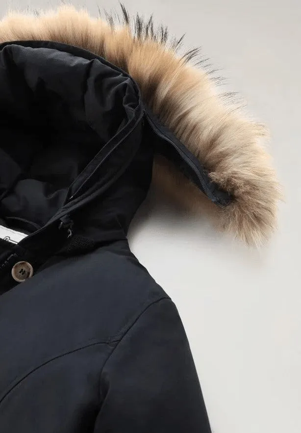 Woolrich Parka Arctic Donna Cotone Blu/Navy Scuro