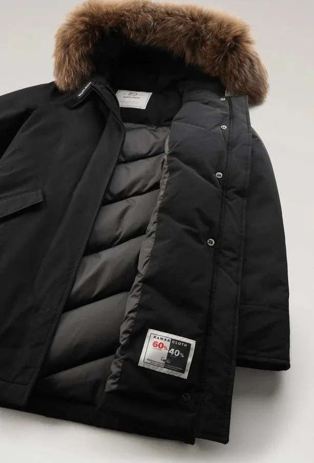 Woolrich Parka Arctic Donna Cotone Nero