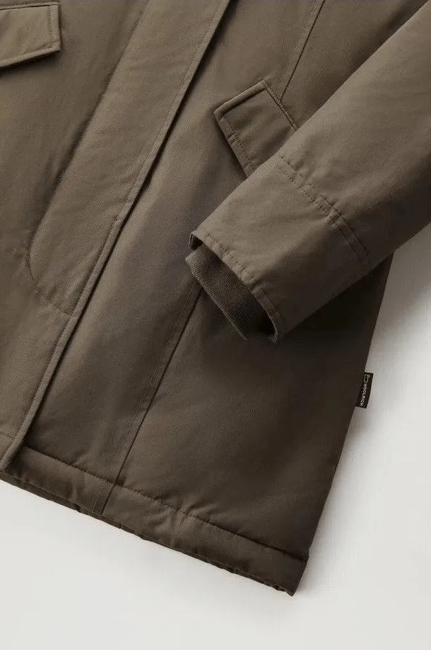 Woolrich Parka Arctic Donna Cotone Verde/Verde Scuro