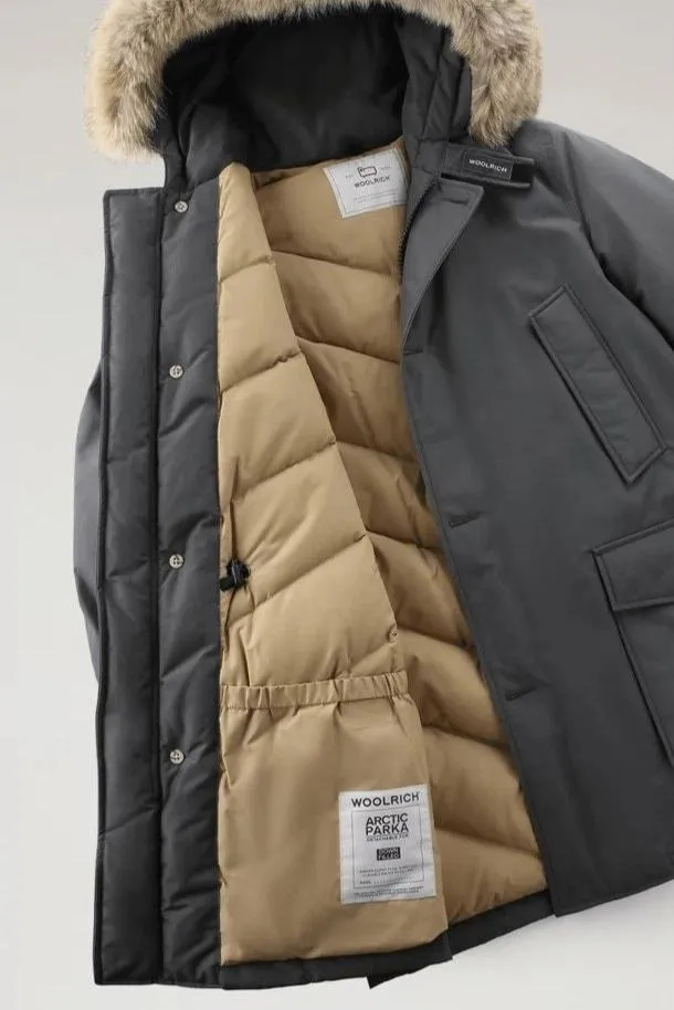 Woolrich Parka Arctic Uomo Cotone Grigio/Grigio Shadow