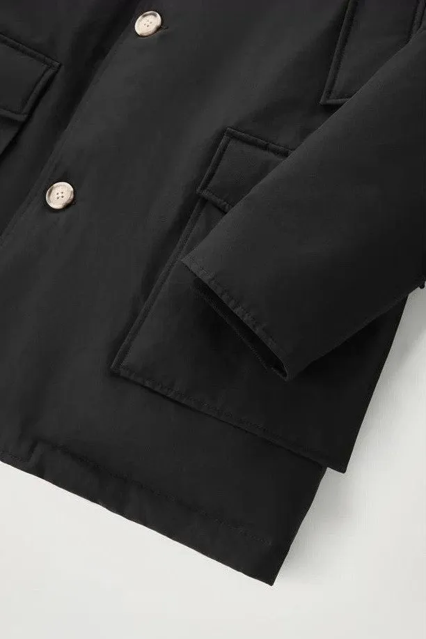 Woolrich Parka Arctic Uomo Cotone Nero